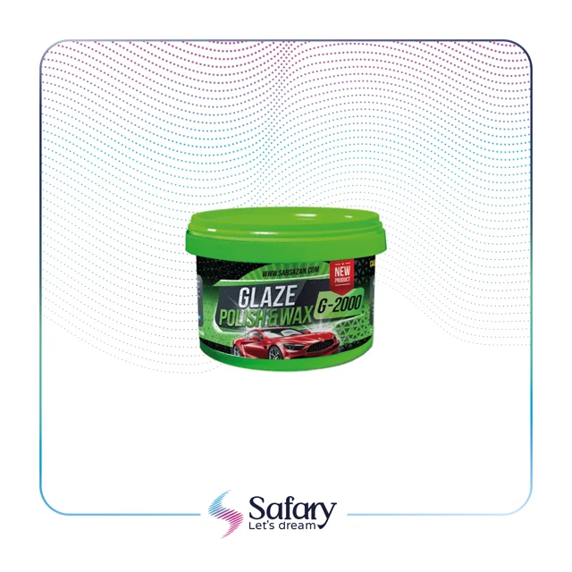 پولیش واکس بدنه خودرو مدل GLAZE-G2000 ساب سازان | 500 گرم