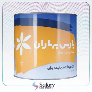 رنگ روغنی نیمه براق پارس بهاران  | 4 کیلویی