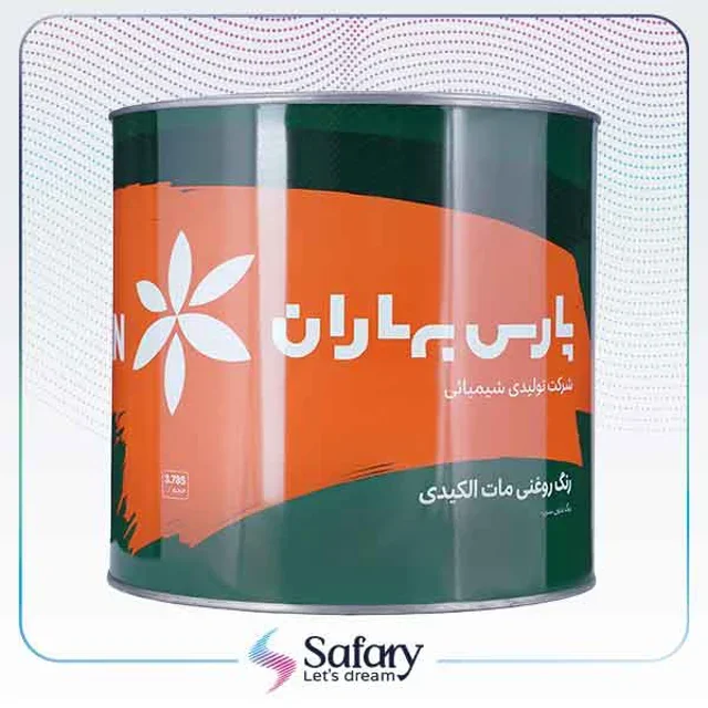 رنگ روغنی مات پارس بهاران | پارس بهاران گالن