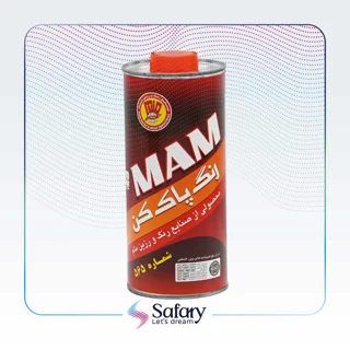 رنگ پاک کن 1 لیتری شرکت مام رنگ