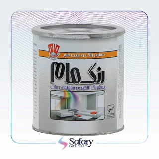 رنگ روغنی سفید مات شرکت مام رنگ | 4 کیلویی